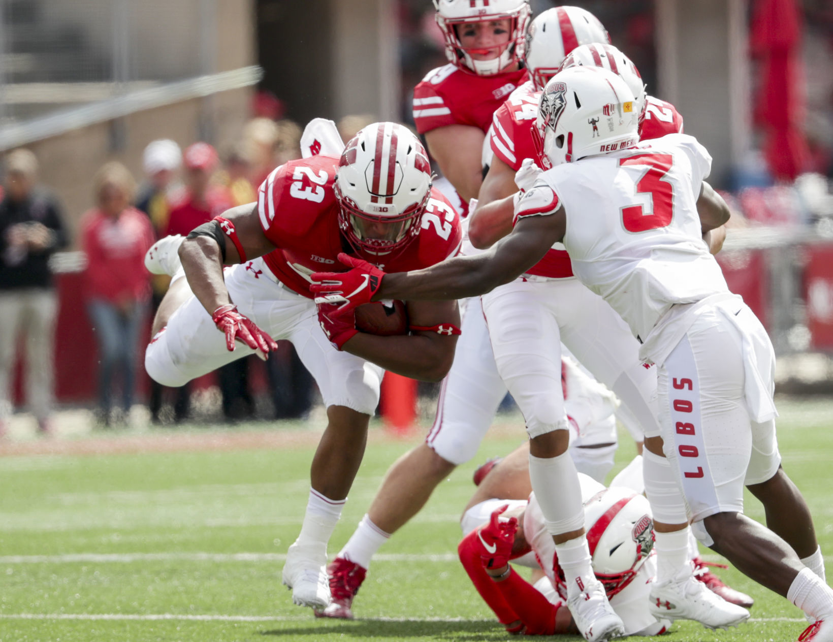 Wisconsin Badgers 45, New Mexico Lobos 14